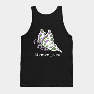 Memengwaa (Butterfly) Genderqueer Pride Tank Top